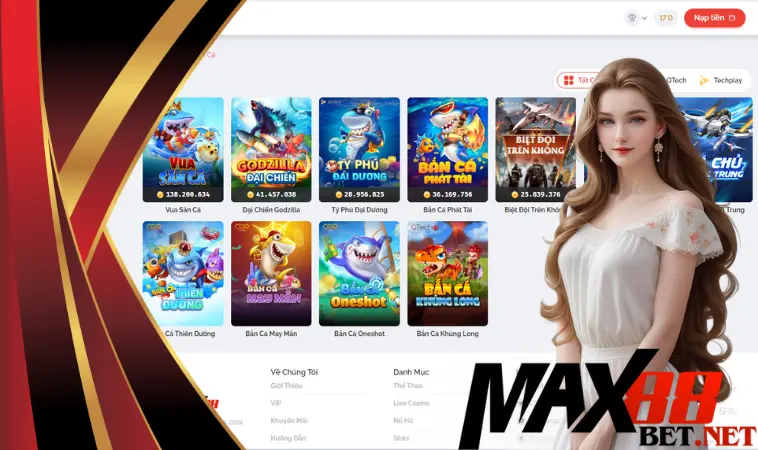 Bắn cá Max88: đánh giá trung thực về game nên xem Bắn cá Max88: đánh giá trung thực về game nên xem