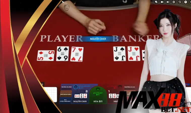 Khác biệt lớn của game Baccarat ở nhà cái Max88 Khác biệt lớn của game Baccarat ở nhà cái Max88