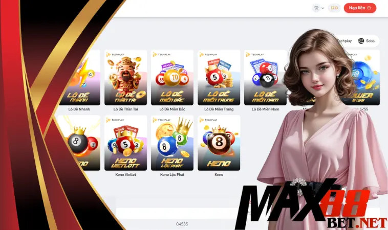 Lô đề Max88: đa dạng lựa chọn Lô đề Max88: đa dạng lựa chọn