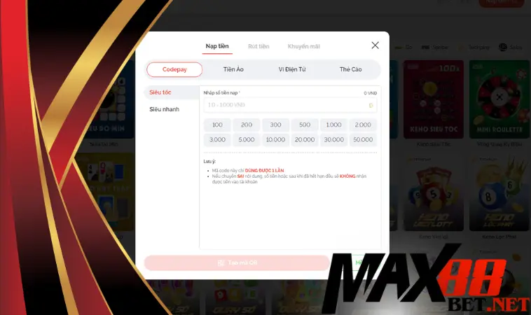 Nạp Max88 qua ngân hàng thế nào? Nạp Max88 qua ngân hàng thế nào?
